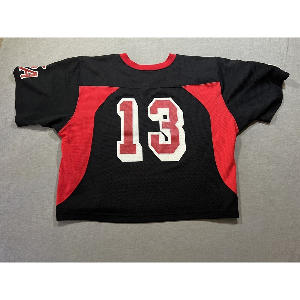 Vintage SCOTS Nike Football Jersey Mens XL Red Army Limited Players Cut.